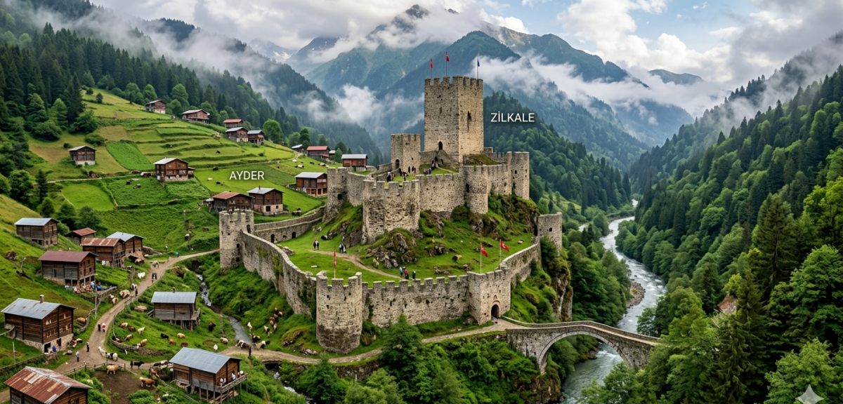 Ayder Yaylası & Zilkale Turu (Rize Çıkışlı)