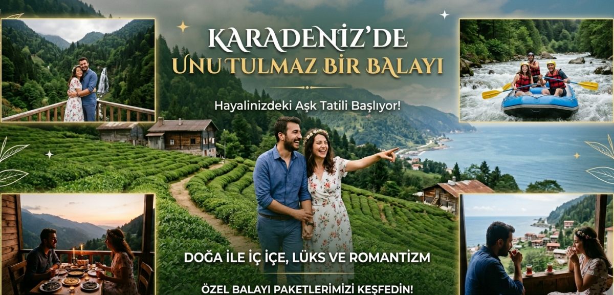 Doğu Karadeniz Herşey Dahil Balayı Paketi