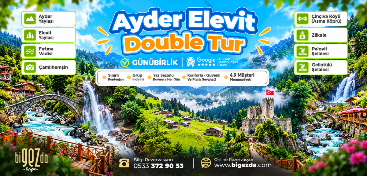 Elevit & Ayder Double Yayla Turu
